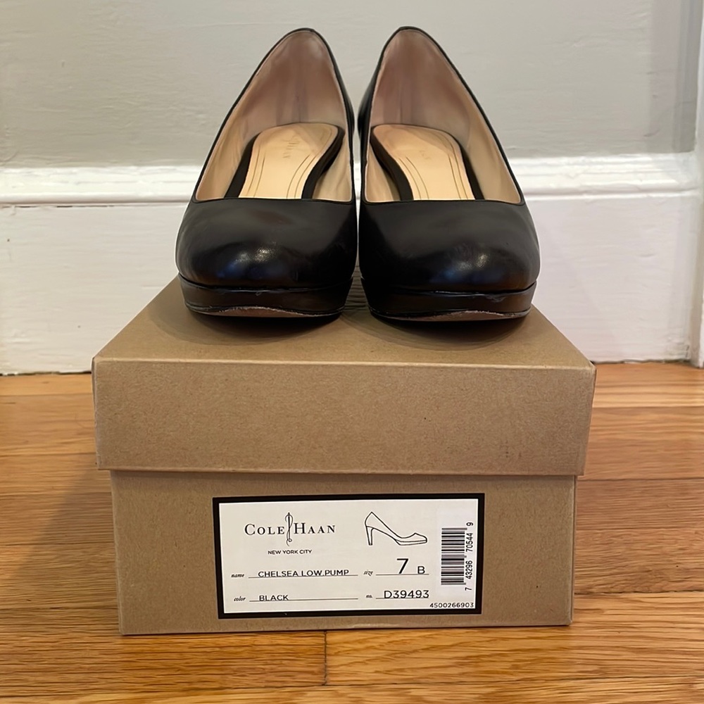 Cole Haan Chelsea low pump Nike Air, black